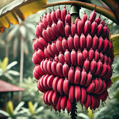 dark pink banana seeds
