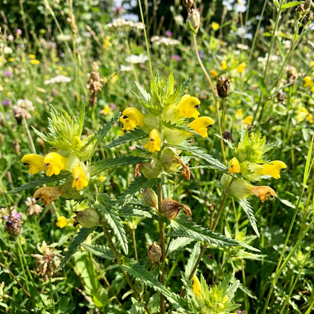 Yellow Rattle flower seeds