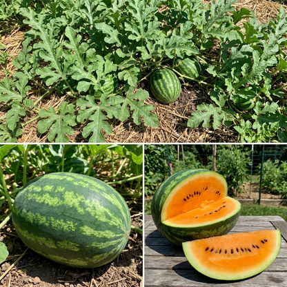 Citrullus lanatus Watermelon Seeds for Planting – Heirloom Non-GMO Watermelon Seeds