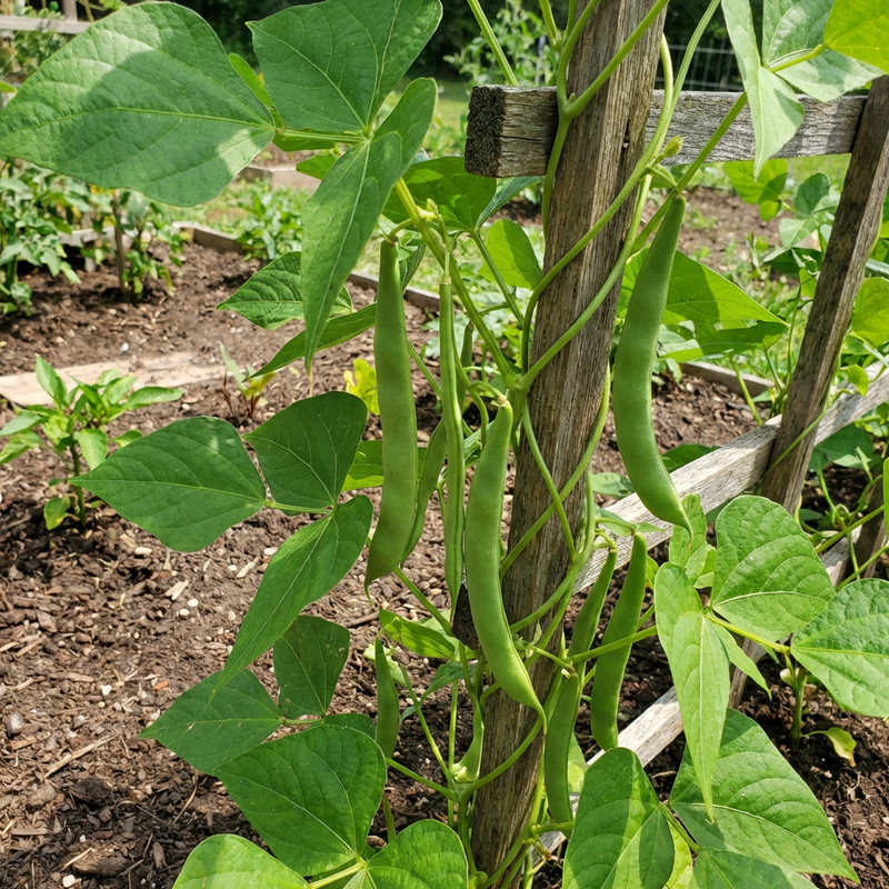 Green Tepary Bean Vegetable Seeds for Home Garden – Heirloom Non-GMO Garden Seeds