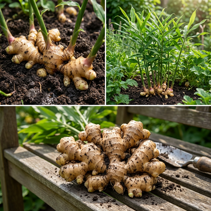 Traditional Ginger Herb Seeds for Planting – Heirloom Non-GMO Garden Seeds
