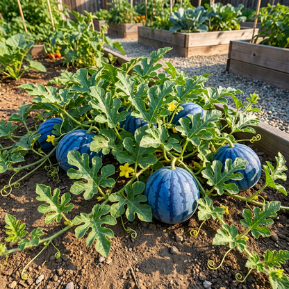 Blue Watermelon Seeds – Citrullus Lanatus Garden Seeds