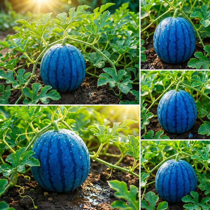 blue watermelon garden seeds