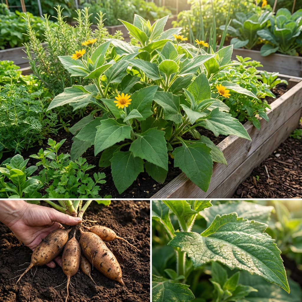 yacon root seeds