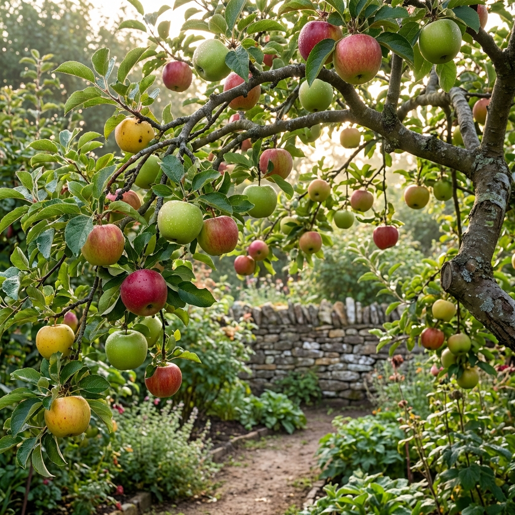 mixed apple fruit seeds