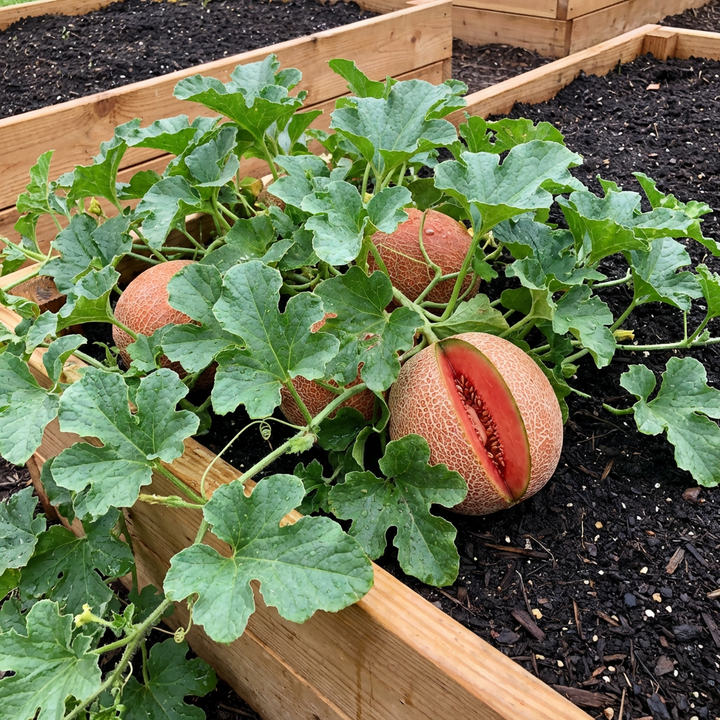 red cantaloupe melon seeds