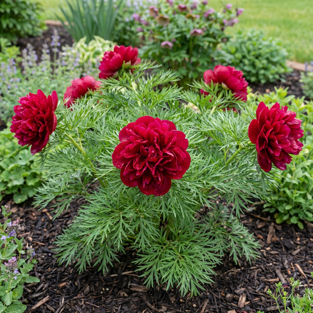 Fernleaf Peony flower seeds