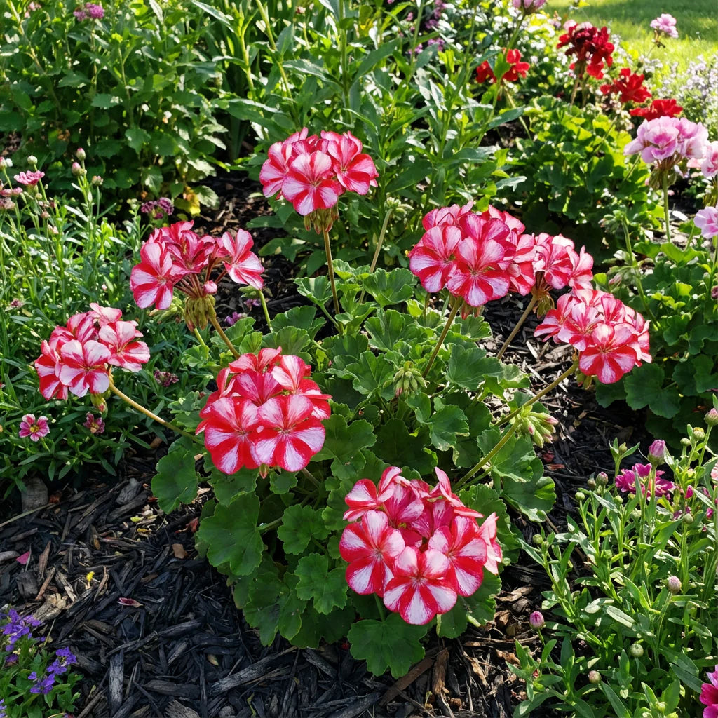 Red White flower seeds