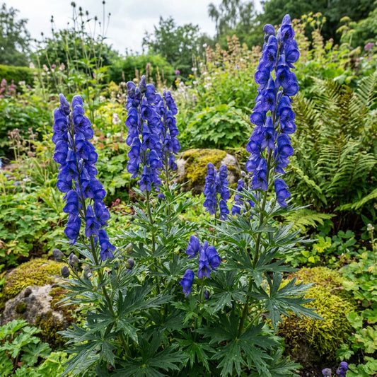 Blue Aconitum flower seeds