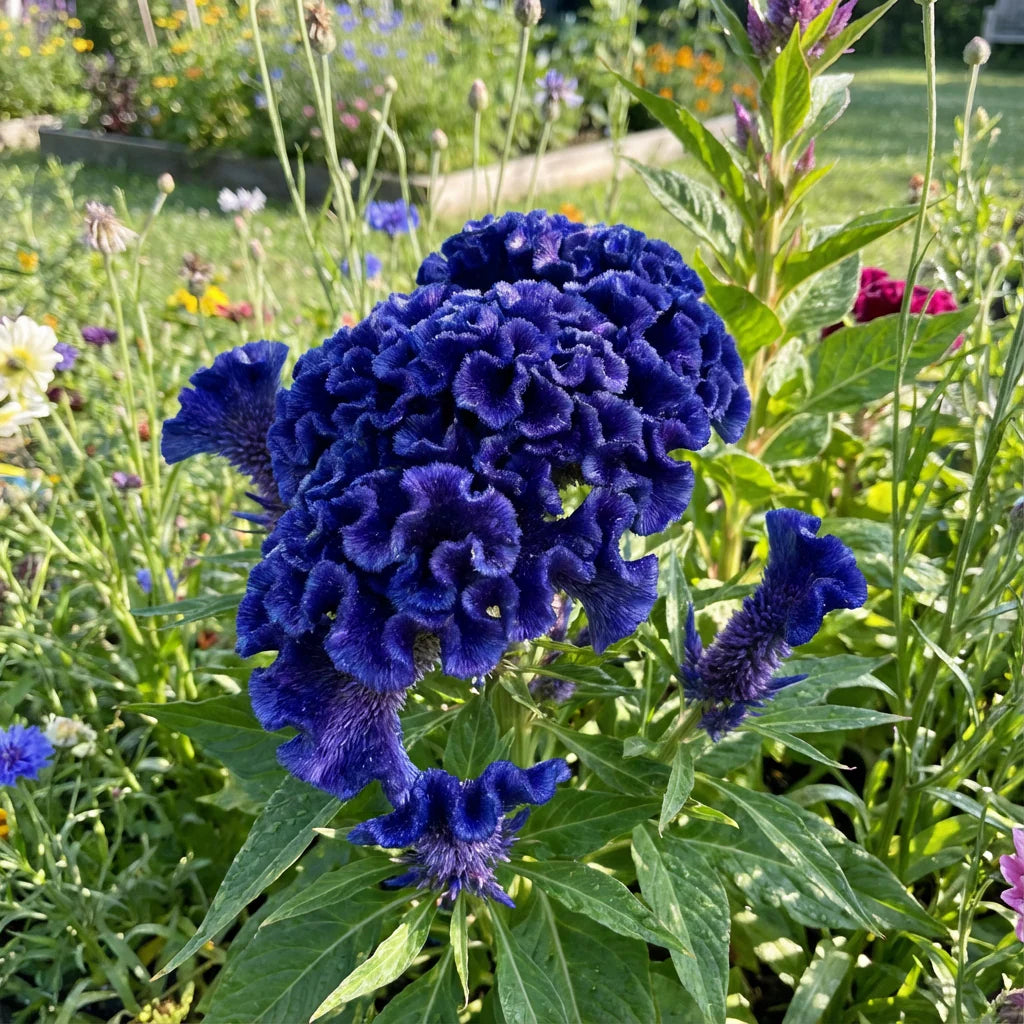 Blue Cockscomb flower seeds