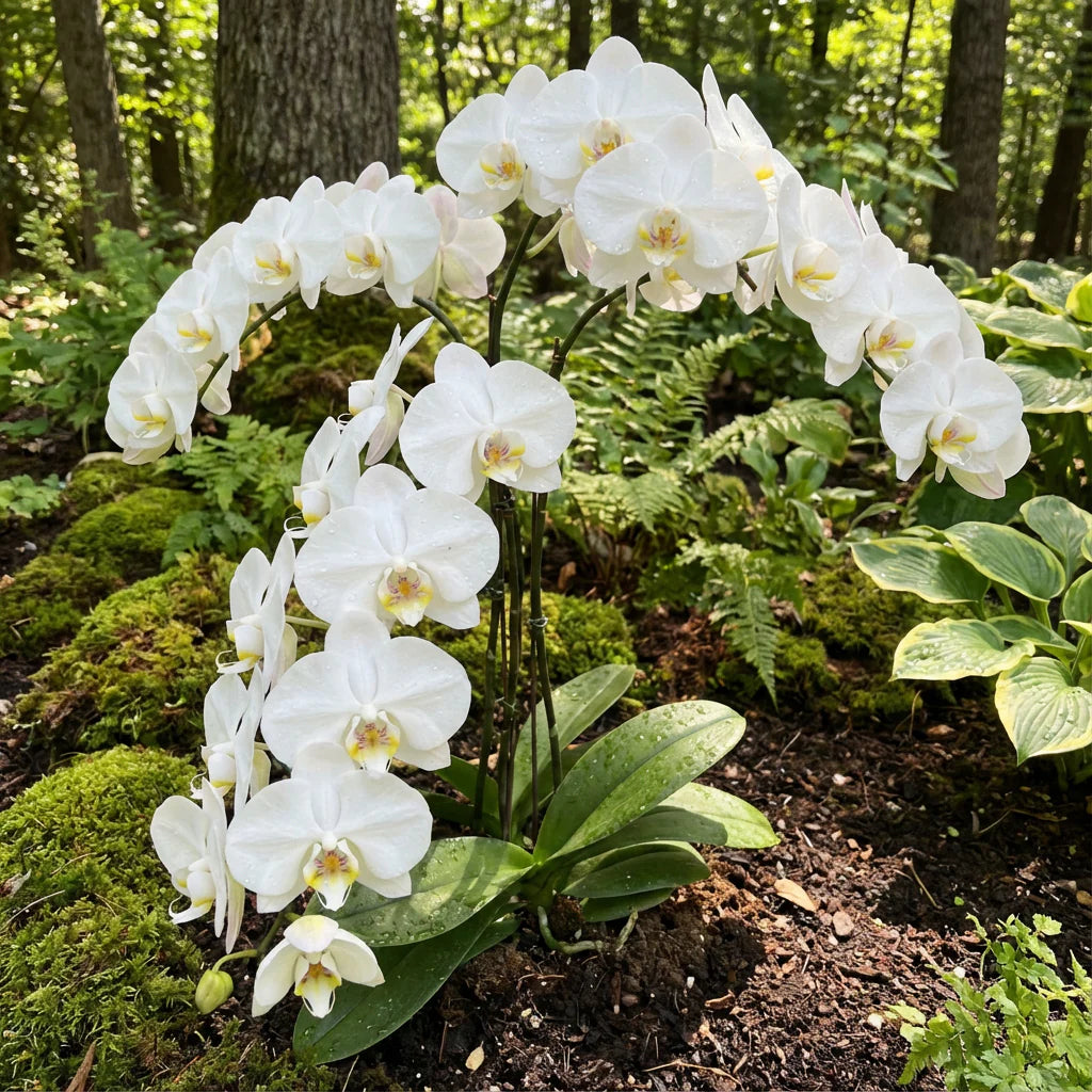White Butterfly flower seeds