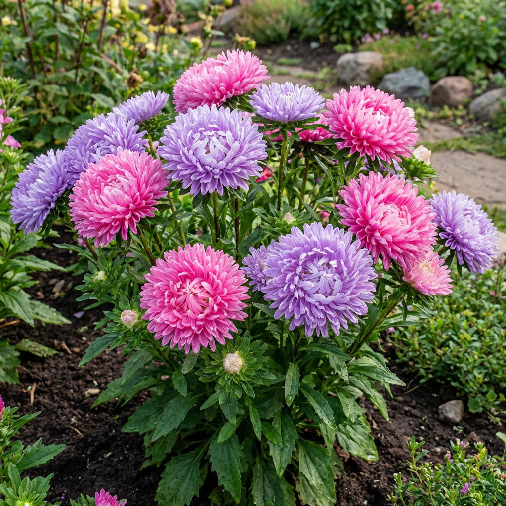 Giant Aster flower seeds