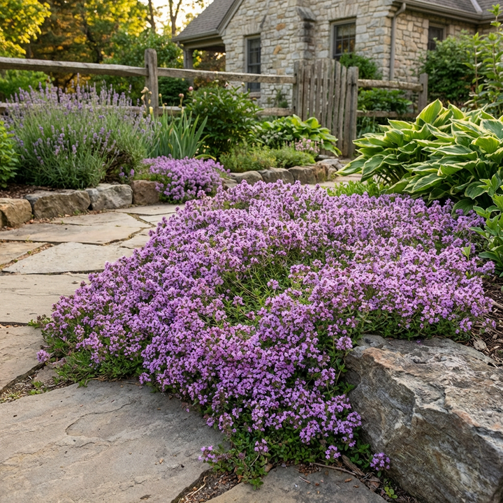 Purple Creeping flower seeds