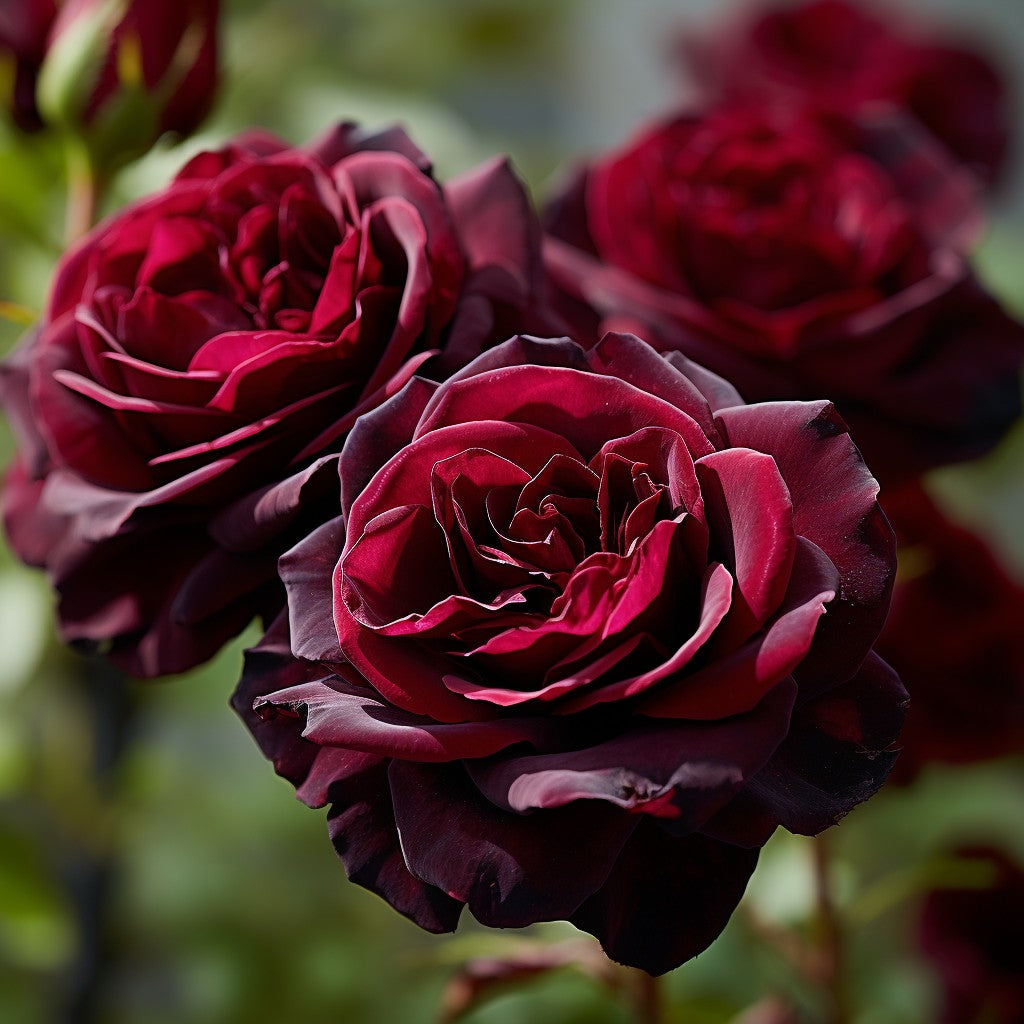 Gray Red flower seeds