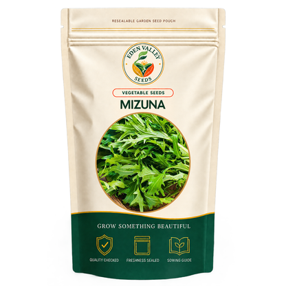 Green Mizuna Seeds for planting