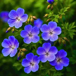 Blue Pelargonium flower seeds