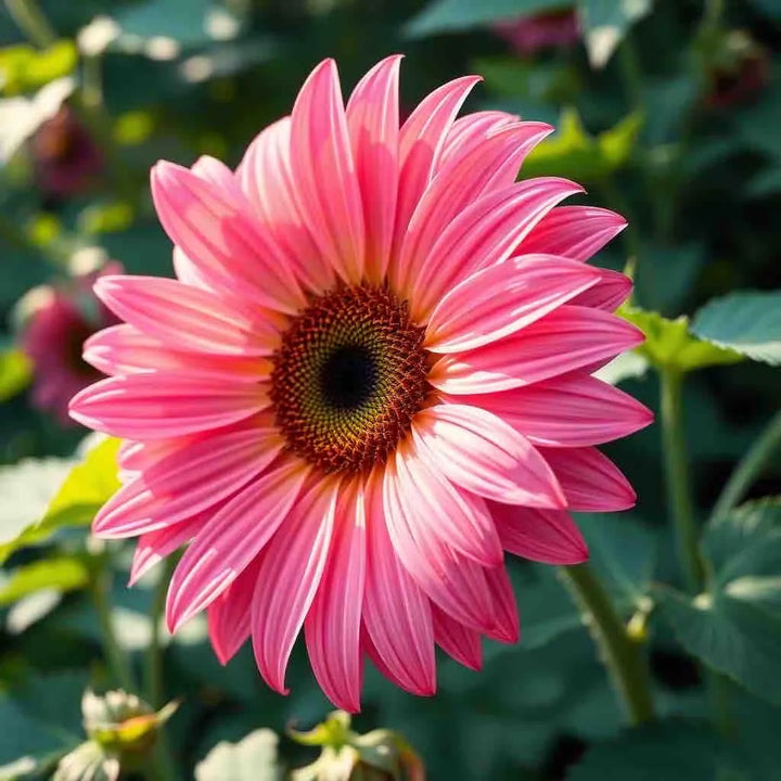 Pink Sunflower flower seeds