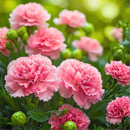 Light Pink Caryophyllus Flower Seeds for Planting – Heirloom Non-GMO Garden Seeds