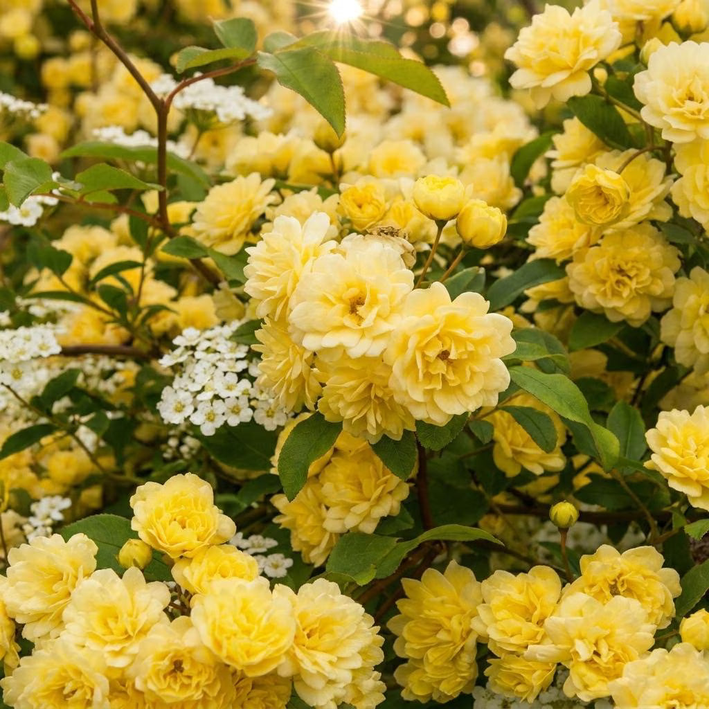 Rosa Banksiae flower seeds