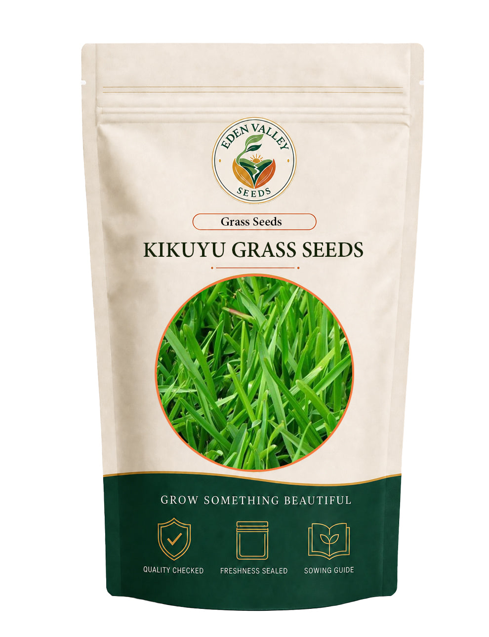 Kikuyu Grass Seeds for Planting for growing lush green lawn grass