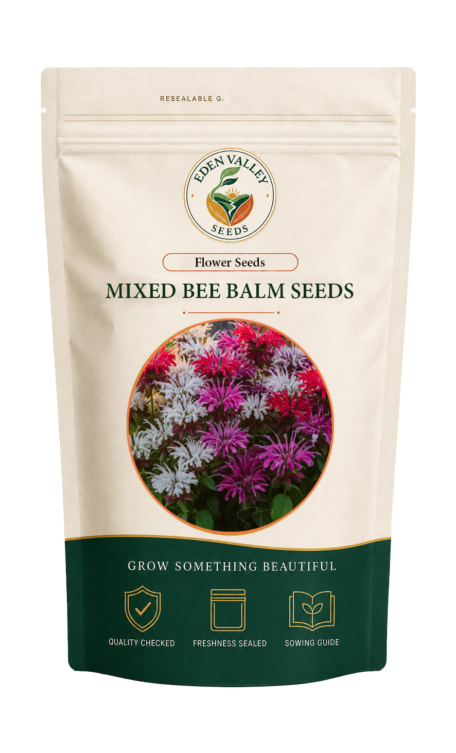 Mixed Monarda Didyma Bee Balm Flower Seeds for planting