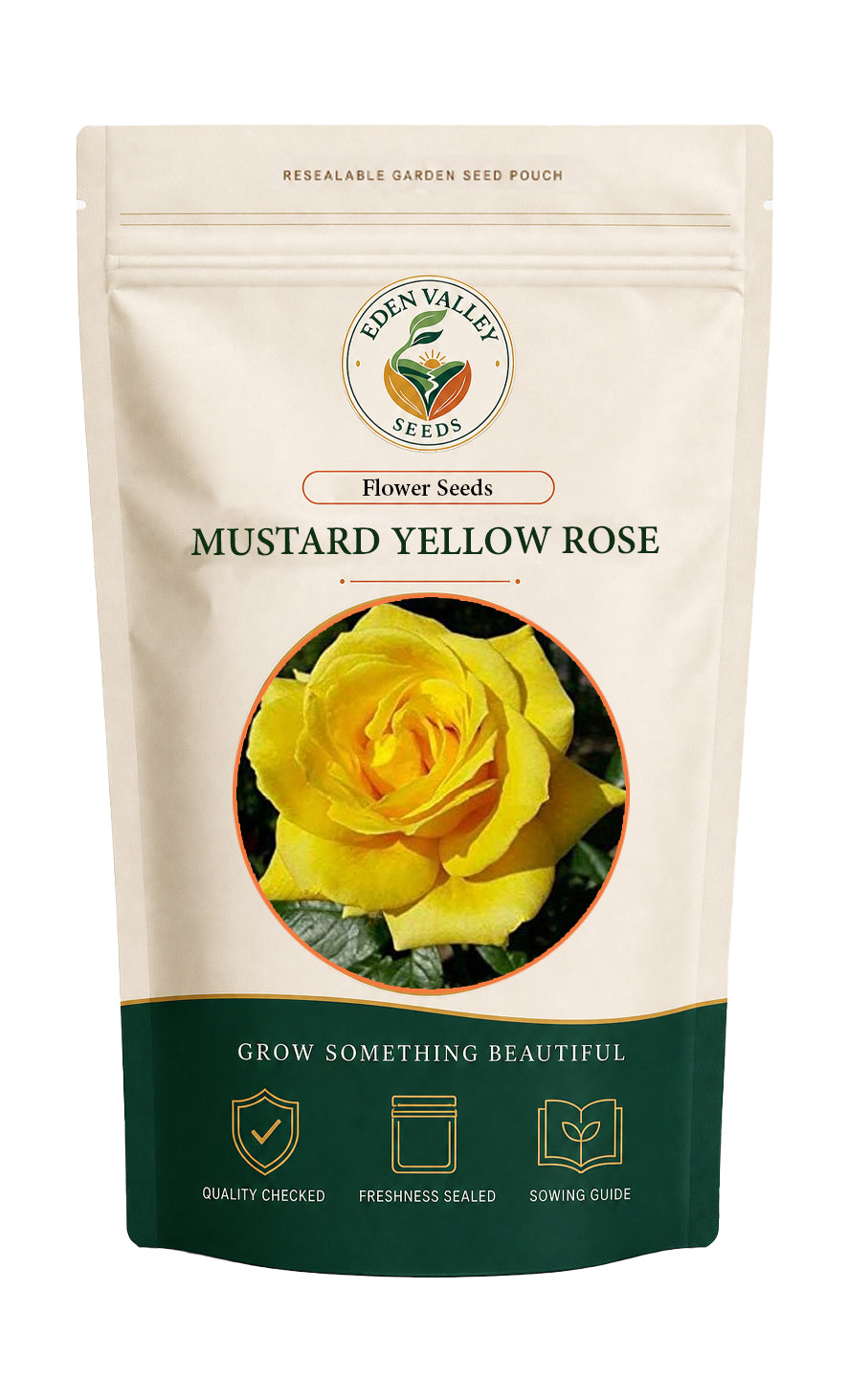 Mustard Yellow Rose Seeds for home gardens