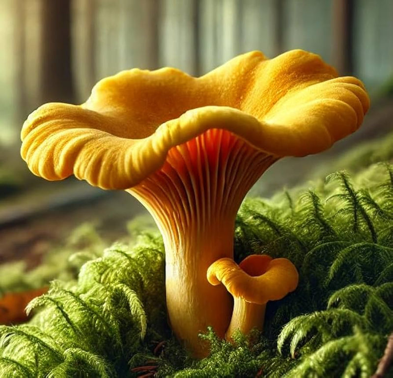 Chanterelle Mushroom Spores for Growing – Gourmet Mushroom Culture