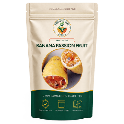 Orange Banana Passion Seeds for home gardens