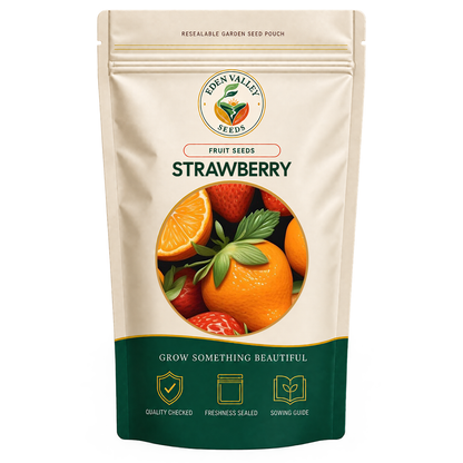 Orange Strawberry Seeds for home gardens