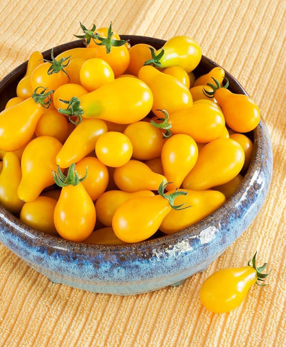 Yellow Pear Tomato Seeds for Planting – Heirloom Non-GMO Garden Seeds