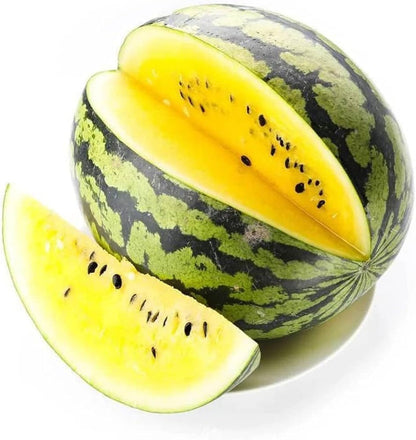 Yellow Watermelon Seeds for Planting – Heirloom Non-GMO Garden Seeds