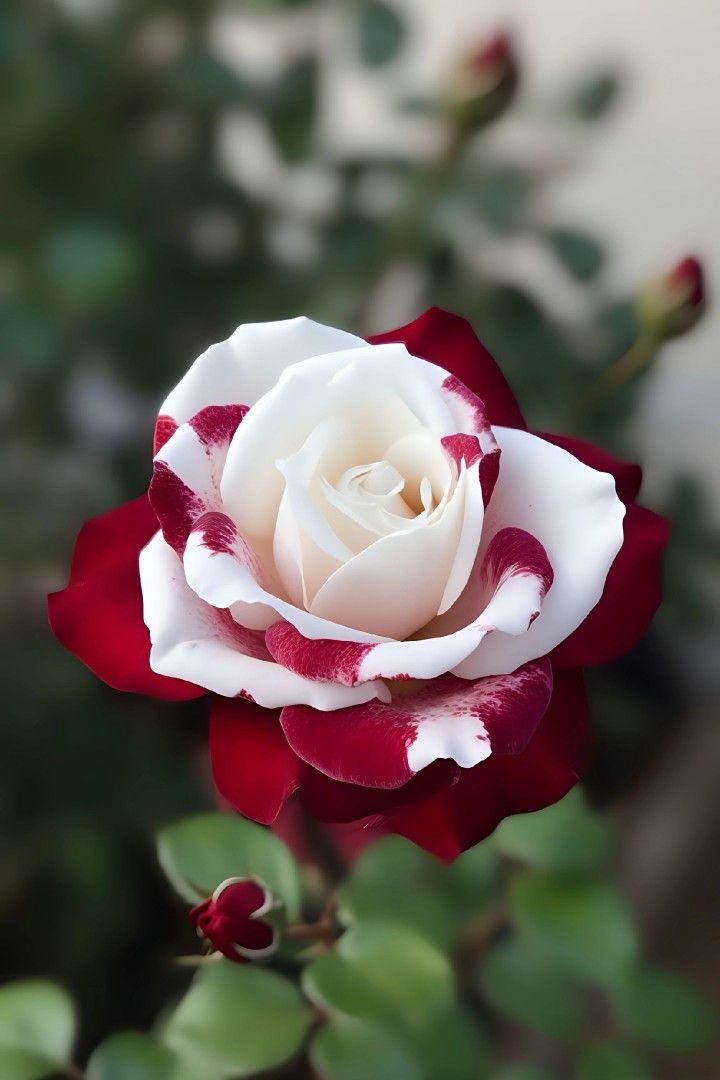 Red White flower seeds