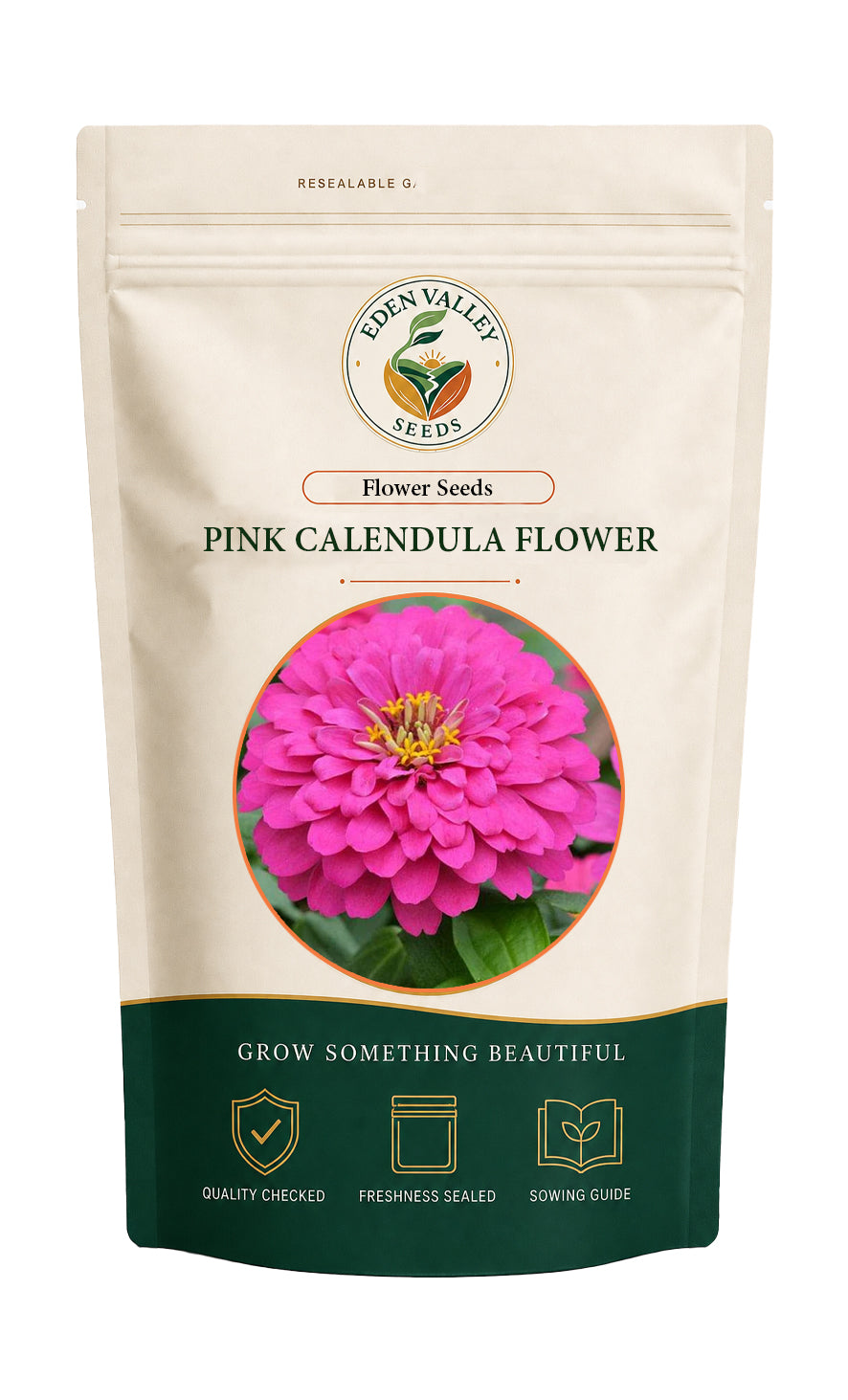 Pink Calendula Flower Seeds for planting