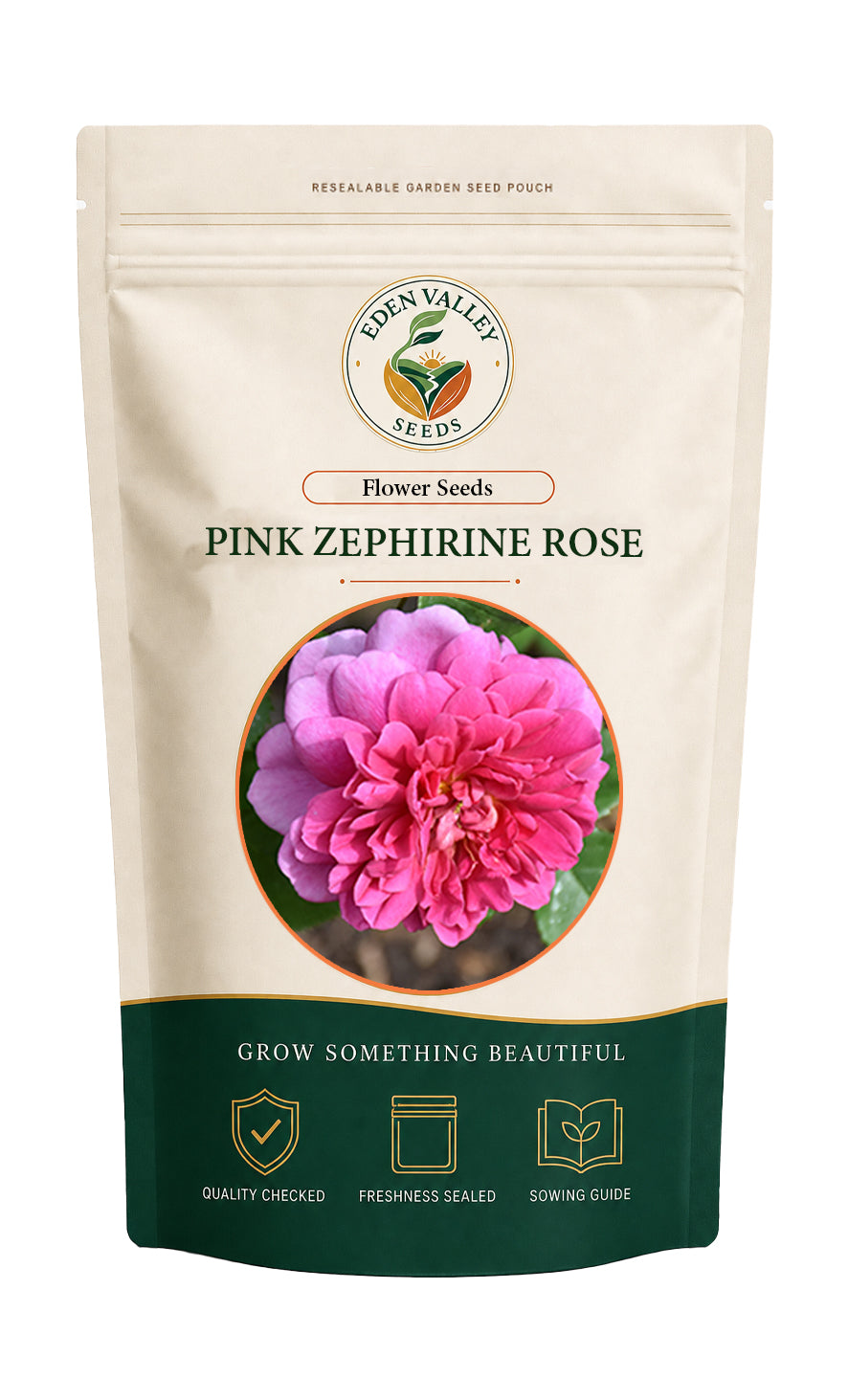 Pink Zephirine Rose Flower Seeds for planting