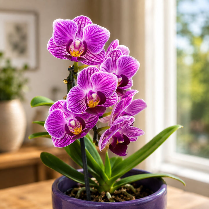 Purple Orchid Flower Seeds for Planting with elegant purple orchid blooms