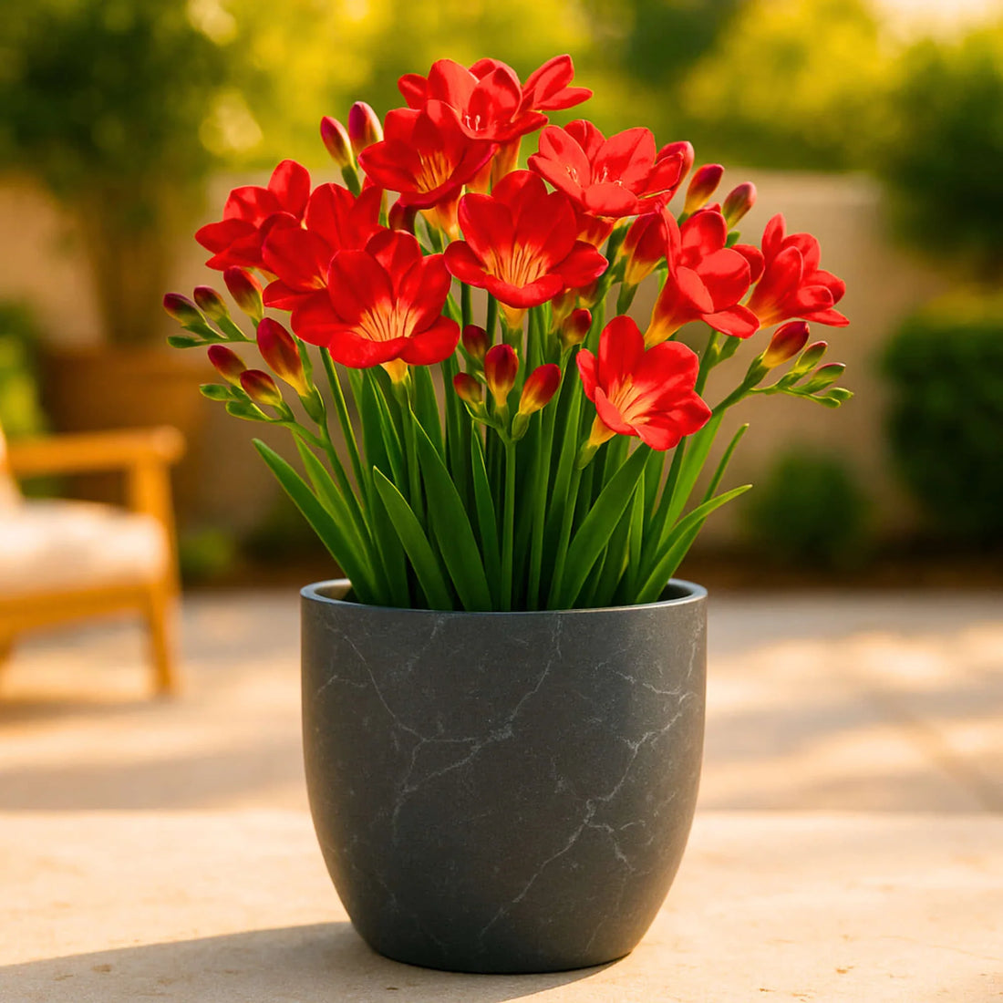 Red Freesia flower seeds