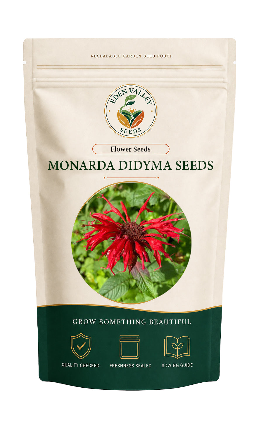 Red Monarda Didyma Flower Seeds for home gardens