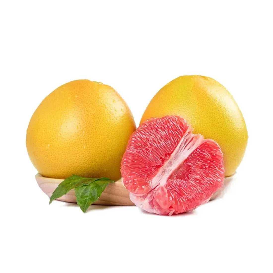 red yellow pomelo seeds