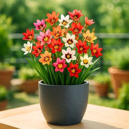 Pink Yellow flower seeds