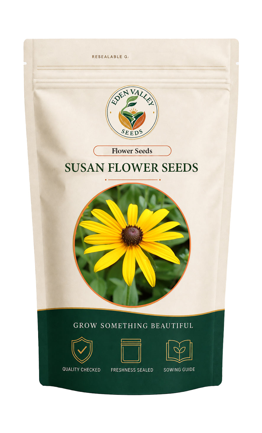 Yellow Black Eyed Susan Flower Seeds for home gardens