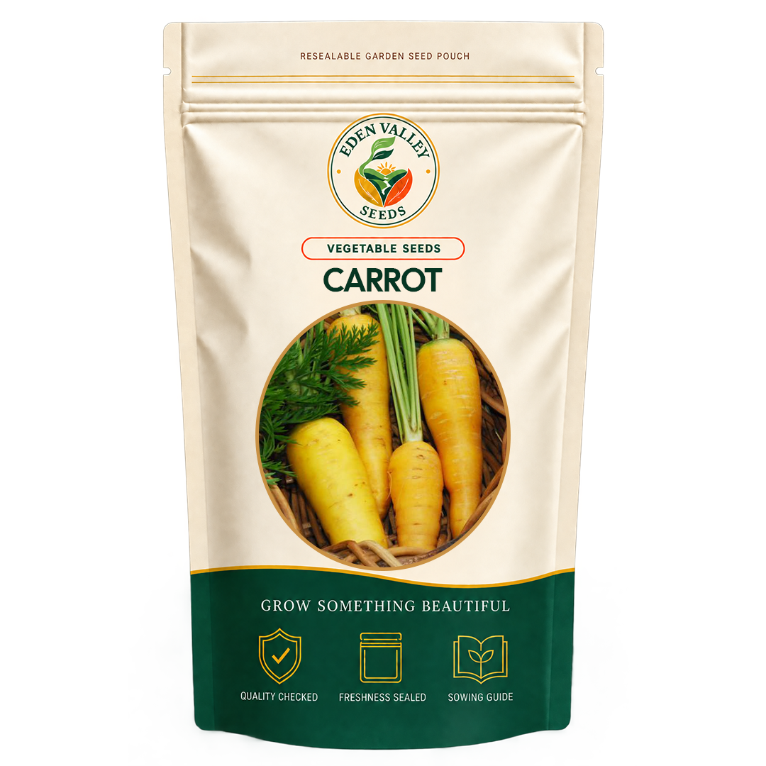 Yellow Carrot Vegetable Seeds for home gardens