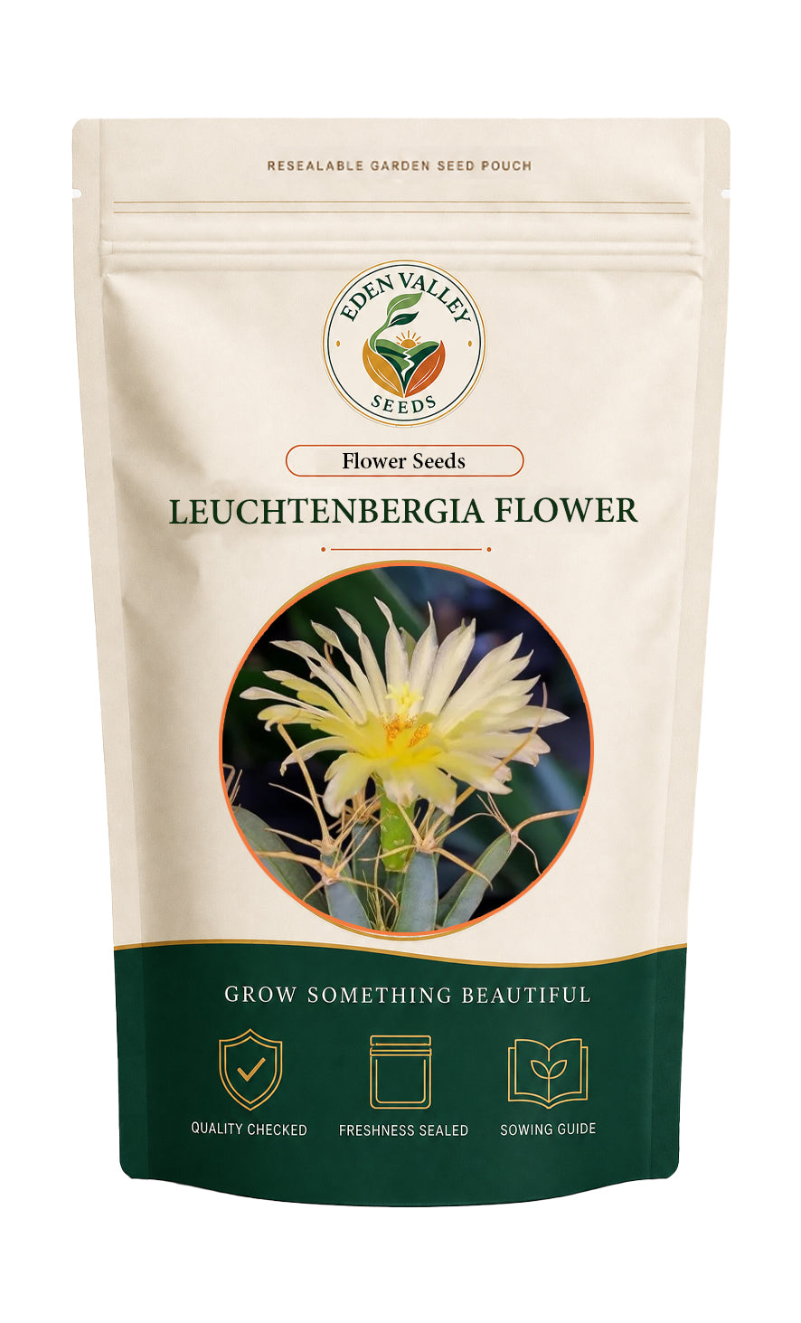 Yellow Leuchtenbergia Flower for home gardens